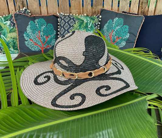 Black Octopus Hat